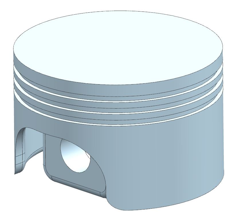 Engine piston